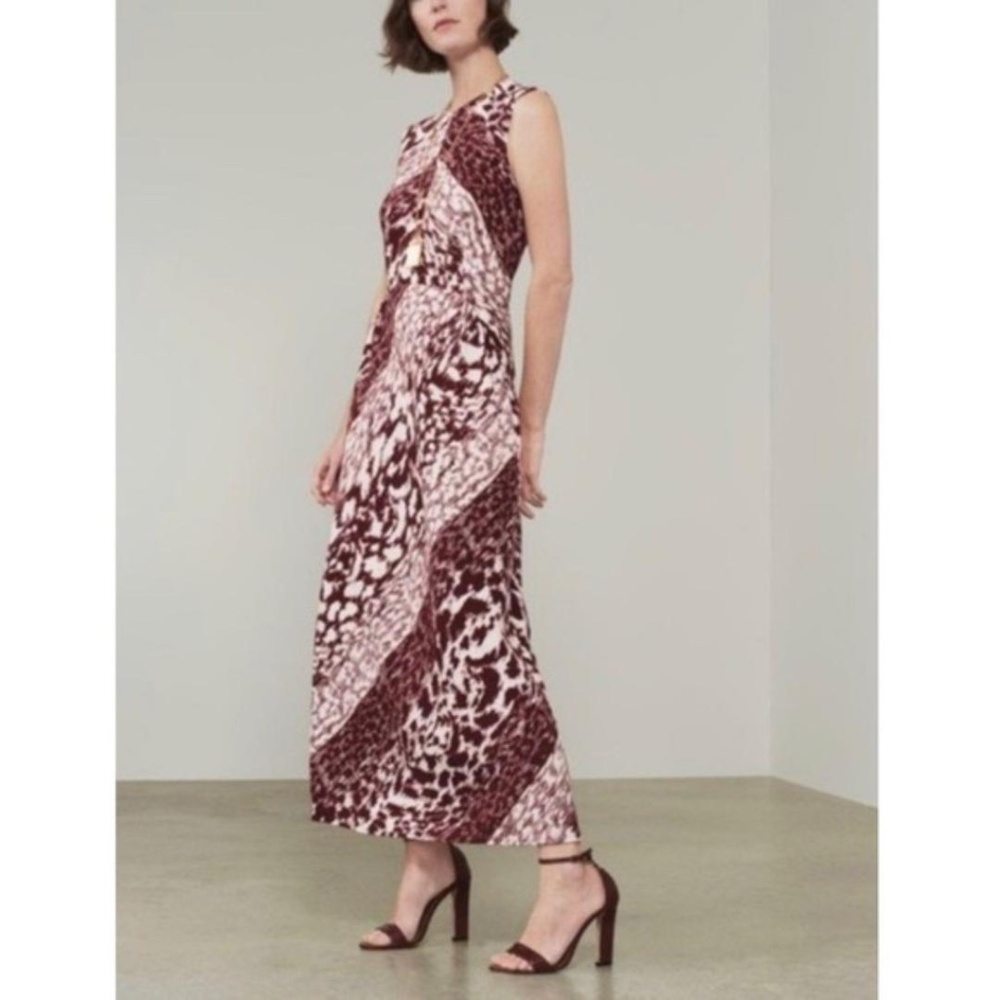 Victoria Beckham Leopard Print Maxi Dress - Picture 16 of 16